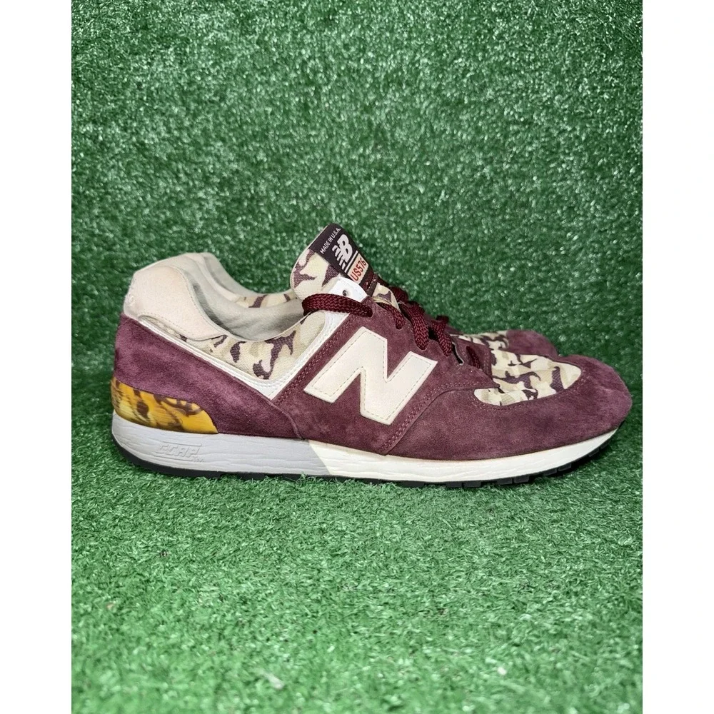 Vintage New Balance Made In USA 576 Purple Running Comfort Shoes Mens‎ Size 13